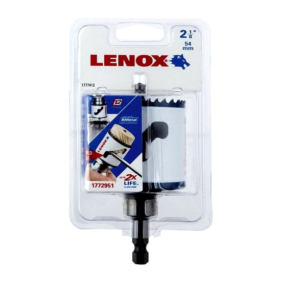 Lenox Speed Slot 2-1/8 in. Dia. x 1.5 in. L Bi-Metal Hole Saw 1 pc.