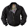 thumbnail image 2 of Rothco Vintage B-15A Bomber Jacket - Black, Medium, 2 of 2