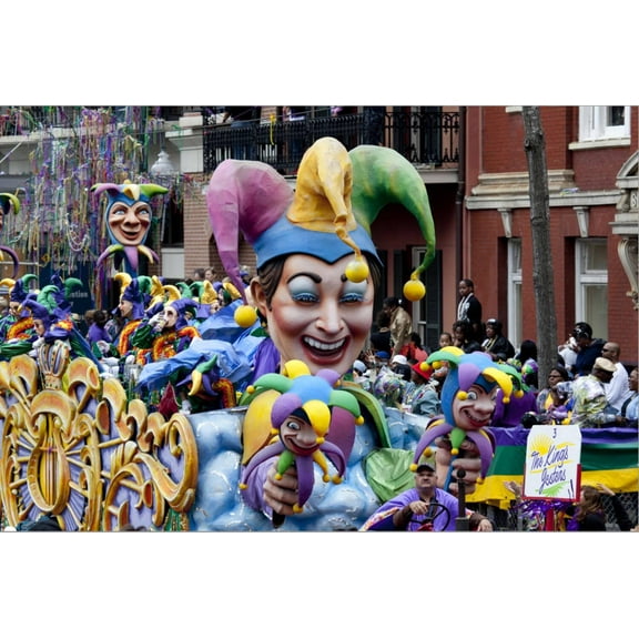 Art.com Court Jester Float Stretched Canvas Print Wall Art by Carol Highsmith, 18" x 12"