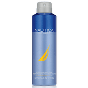 NAUTICA Voyage Deodorant Body Spray for Men, 6.0 fl oz