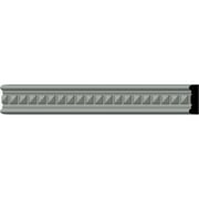 Ekena Millwork 1 1/2"H x 1/2"P x 94 1/2"L (1/2" Repeat) Swindon Chair Rail