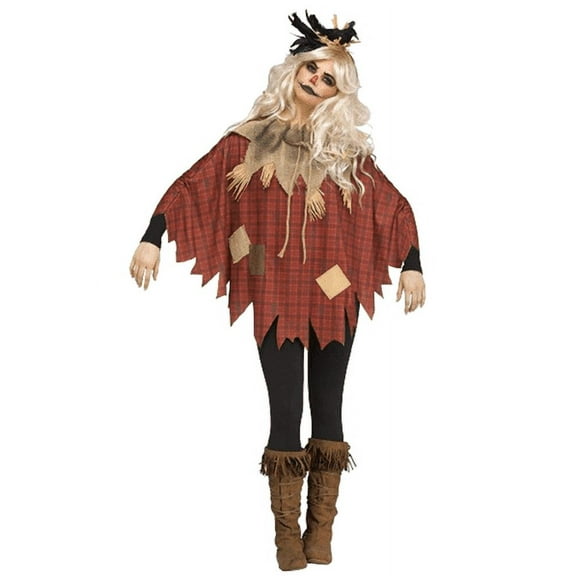 Women's Plus Size Scarecrow Poncho