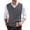 A005-Gray, variant on Sweater Vest Men V Neck Knitted Pullover Business Tops Sleeveless Loose Fit Knitwear Vests