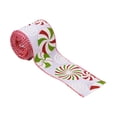 thumbnail image 2 of yotijay Christmas Ribbon Decoration Christmas Peppermint Ribbon Multipurpose Fashionable C, 2 of 9
