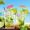 thumbnail image 6 of FHBVT 144PCS Drink Umbrella Cocktail Picks 4In Mini Paper Toothpicks Tropical for Home Bar Beach Pool Luau Birthday Party Drink Food Decoration Hawaiian Party Favors Tabletop Decor, 6 of 9