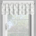 thumbnail image 4 of Ambesonne Kitten Valance & Curtain, Blushing Face Cartoon, 55"x45", Grey Pale Pink, 4 of 6