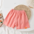 thumbnail image 6 of Zanarzt Infant Shorts Toddler Baby Boys Shorts Summer Solid Cotton Short for Kids Childrens Sport Jogger Shorts Casual Pants Pink,1-2 Years, 6 of 6