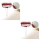 thumbnail image 1 of Billuyoard Pin Easy Roller Rodillo para masas apto para pastelería, herramientas anchas, Pin con orificio, hecho en ABSPP, no tóxico, inodoro, Rojo 2Conjunto, 1 of 1