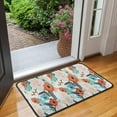 thumbnail image 2 of Pioneer Flower Floral Print Pattern Door Rugs,Washable Non Slip Door Mats Indoor,Decorative Door Mats,Entry Mat Indoor for Entrance,Bedroom,Kitchen,Bathroom,30"x17", 2 of 6