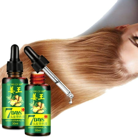 2 Pack Hair Growth Essence Hair Loss Liquid Dense Thicken Hair for Women & (Best Way To Thicken Hair For Men)