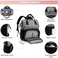 thumbnail image 6 of Lovevook Laptop Backpack for Women,17.3" Business Computer Bag Teacher Nurse Backpack Purse with Anti-Thief Pocket, Larger Waterproof Travel Bag College Backpack with USB Charging Port, 6 of 9