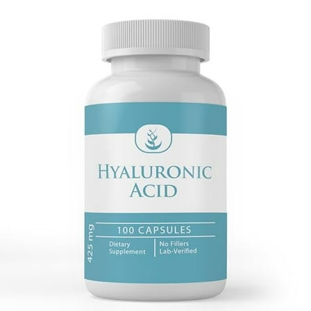 Pure Original Ingredients Hyaluronic Acid, 100 Capsules Always Pure, No Additives Or Fillers, Lab Verified