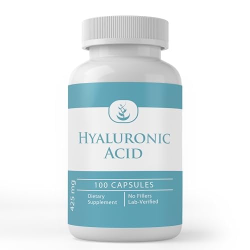 Pure Original Ingredients Hyaluronic Acid, 100 Capsules Always Pure, No Additives Or Fillers, Lab Verified