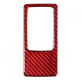 thumbnail image 2 of Oubit Headlight Panel Trim,Left-Hand Drive Carbon Fiber Headlight Button Cover Headlamp Adjuster Trim Modern Innovation, 2 of 9