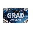 thumbnail image 2 of Grad Party Decorations2026GoldandBlack Party Accent Backdrop Front Yard Graduation Celebration Photo Prop Backdrop, 2 of 5