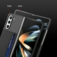 thumbnail image 3 of for Samsung Galaxy Z Fold 5 Case Wallet with 2-Card Credit Card Holder Slot Full Body Protection Slim Fit Phone Case for Women Men-Black, 3 of 6