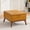 Orange+PU Leather, variant on S-HOME Ottoman with Storage in Design 31 Inch Rectangle Coffee Table for Living Room and Office,Beige+Fabric