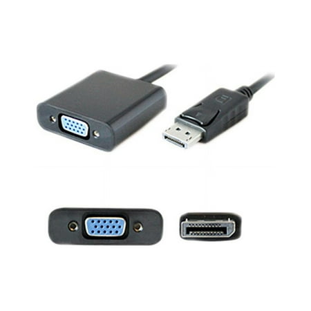 UPC: 0821455059401 | 5PK DisplayPort 1.2 Male to VGA Female Black Adapters For Resolution Up to 1920×1200 (WUXGA) – 100%