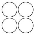 thumbnail image 2 of 360 Degree Protection Wheel Rim Protector Ring, Black ABS for 16 Inch R16 Wheels, High Strength, Universal Design, Decorative, Self Adhesive, Weather Fits 7mm Rim Edges, 2 of 7