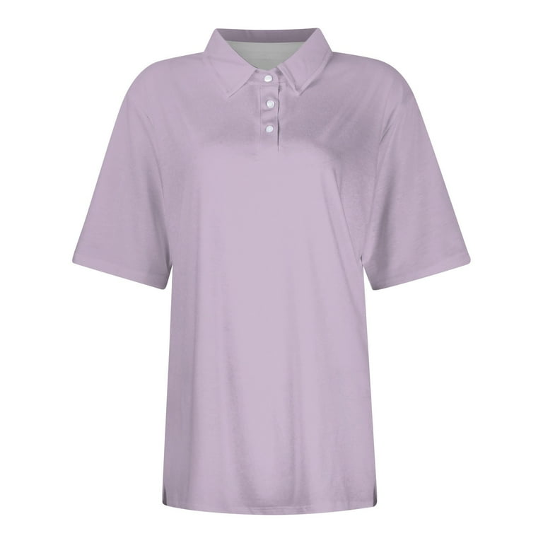 GXIPO Womens Golf Polo Shirts Collared Short Sleeve T Shirt