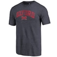 thumbnail image 2 of Men's Navy Ole Miss Rebels Arched City Tri-Blend T-Shirt, 2 of 3