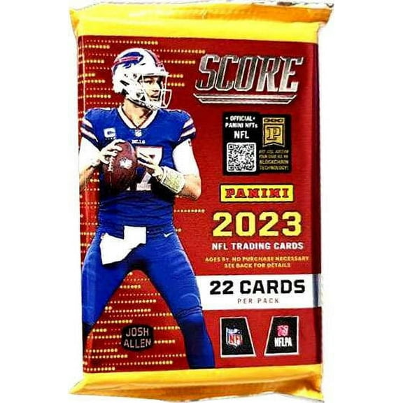 NFL Panini 2023 Score Football Trading Card BLASTER Pack (22 Cards)