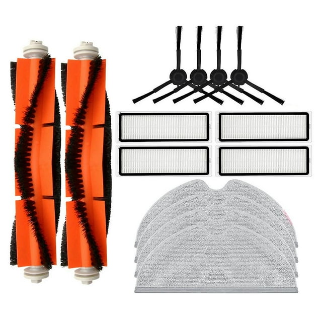 Accesorios para aspiradoras Xiaomi Para Xiaomi Dreame D9 Piezas Cepillo lateral principal Fregona Pa?o Filtro Hepa