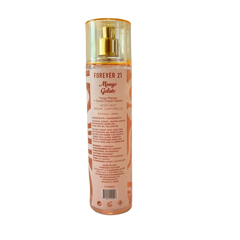 Forever 21 Mango Gelato Body Mist By Forever 21 - 8 oz Forever 21 Mango Gelato Body Mist By Forever 21 - 8 oz