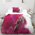 thumbnail image 1 of YingD Dirt Bike Microfiber Bedspread Set Vintage Motocross Queen Size 3-Piece, 1 of 5