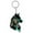 Mint Green, variant on 1PCS Plateau Wolf Metal Keychain Exquisite Decor Daily Use Key Ring Ornament Gift -2.36*1.2IN