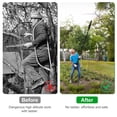 thumbnail image 4 of 6in Cordless Pole Saw 3.8FT‑7.4FT Extendable Electric Pole Chainsaw 775W 35FT/S Speed 2×1.5Ah Batteries & Charger Included for Tree Pruning Trimming, 4 of 13