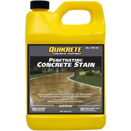 Quikrete Penetrating Concrete Burnt Orange gal