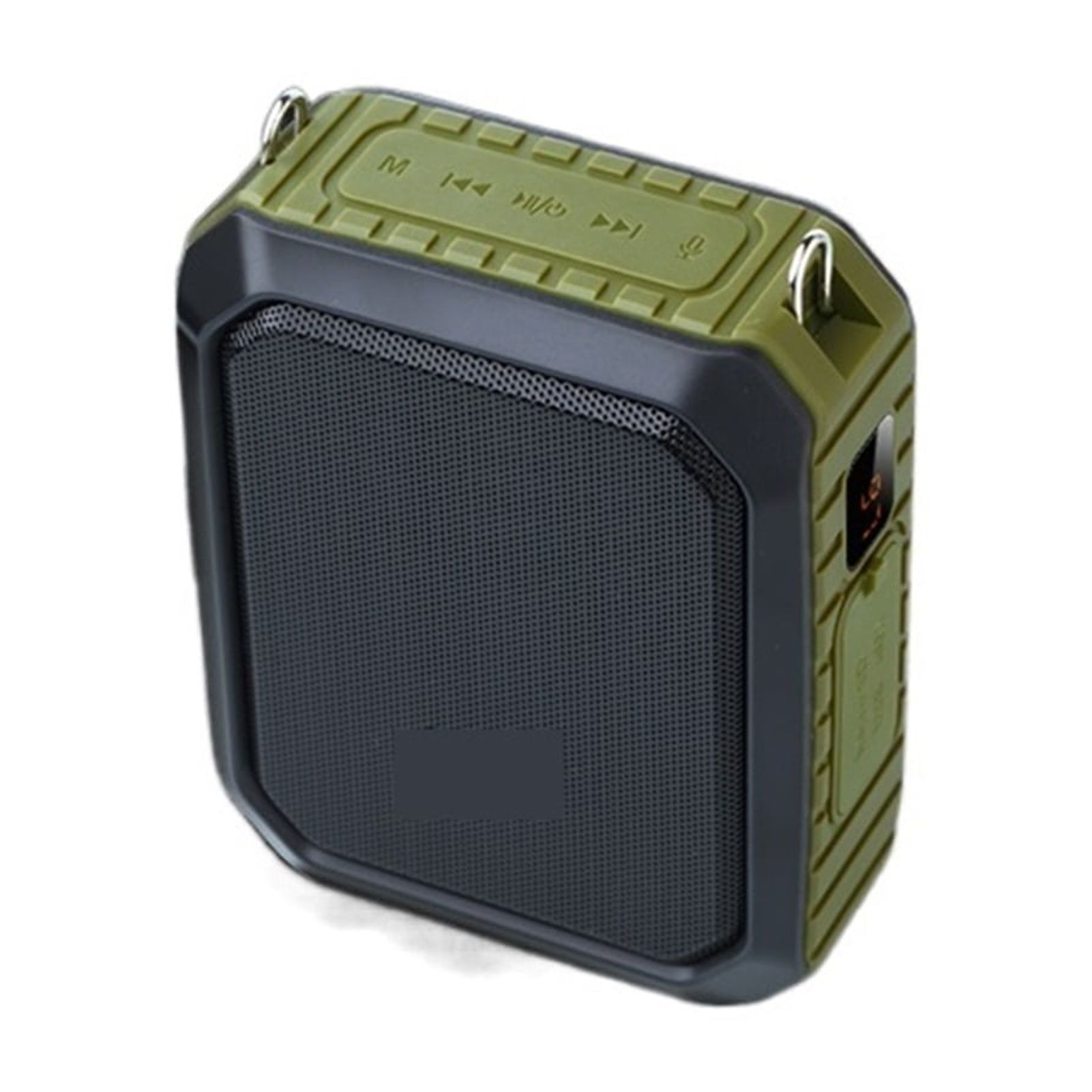 18W Portable Wireless Bluetooth-compatible Speaker Waterproof Voice Amplifier With UHF Microphone For Teacher Support TF ,Easy to Operate