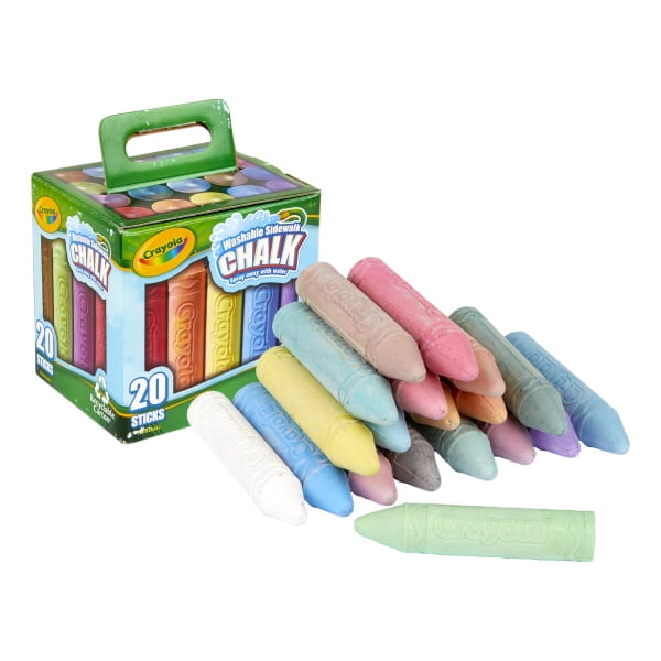 Crayola 20ct Sidewalk Chalk Pallet Walmart Walmart
