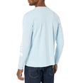 thumbnail image 2 of Carhartt mens T-shirt Plus Sizes K231 Workwear Logo Long Sleeve T Shirt Regular Sizes , Powder Blue, 2X US, 2 of 2