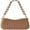 Brown, variant on Straw Woven Shoulder Bag for Women Summer Beach Travel Crossbody Handbag Classics Satchel Purse