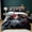 Color1, variant on 3 Pieces Duvet Cover Set Captain America Bedding Set Soft Comforter Set Light-Weight Quilt Cover with Pillowsham