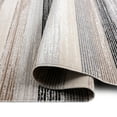 thumbnail image 2 of Nicole Miller New York Patio Sofia Estelle Contemporary Abstract Striped Indoor/Outdoor Area Rug, Grey/Mustard, 5'2"x7'2", 2 of 8