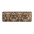 thumbnail image 2 of Dailycode Hallway Runner Rug 2x6 Non Slip Absorbent Soft Floor Mat for Home Kitchen Bedroom Entrance Chihuahua Dog Face, 2 of 7