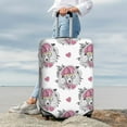 thumbnail image 6 of Picia Cartoon Poodle Dog Luggage Protector Cover Thicken Suitcase Protector Cover Fit 18-32 Inch Luggage-Large, 6 of 9