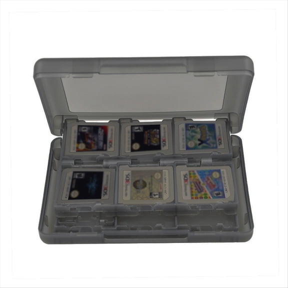 28 in 1 Game Card Case Holder Storage Box Carry Cover for Nintendo 3DS XL-Black