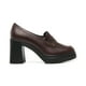 thumbnail image 1 of Mocasines Y Oxfords Flexi para Mujer Estilo 127401 Vino, 1 of 10
