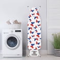 thumbnail image 3 of HELLHERO Ironing Board Protector Cover Resist Scorching Iron Padding Covers Butterflies and Stars with Non-Slip Tailor Shop, 3 of 5