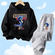 thumbnail image 3 of Conjunto de sudadera con capucha Sonic Tops, ropa para bebés de 2 a 12 años, ropa de abrigo para niños, sudadera de primavera 2024 para niñas, ropa para madres y niños, 3 of 5