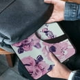 thumbnail image 4 of AWERP Decorative Lively Rose Floral Colorful Pink Purple Navy Blue Grey White Laptop Carrying Bag Computer Protective Handle Case 17inch, 4 of 5