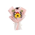 thumbnail image 2 of Ramo de peluches con aroma a girasoles para graduación: un adorable peluche con aroma a girasoles, tejido suave y decoración festiva para ceremonias o fiestas de graduación., 2 of 5