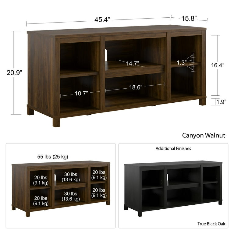 Mainstays Parsons TV Stand for TVs up to 50