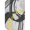 thumbnail image 2 of Meneely, Dan 11x14 Gold Ornate Wood Framed with Double Matting Museum Art Print Titled - Grey Winds Abstract, 2 of 4