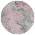 thumbnail image 2 of Addison Rugs Chantille Indoor/Outdoor Transitional Abstract Blush Washable Round Rug, 8' x 8', 2 of 6
