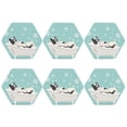 thumbnail image 2 of Disketp French Bulldog Taking A Bath Funny Coasters,6 Pcs Leather Coasters With Holder, Perfect Housewarming Hostess Gifts,Protect Furniture From Water Marks Scratch And Damage, 2 of 9